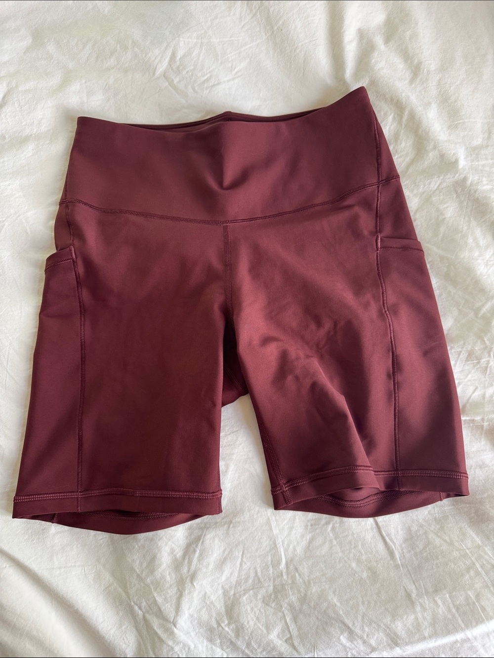 Athleta Interval Stash 7” Biker Shorts